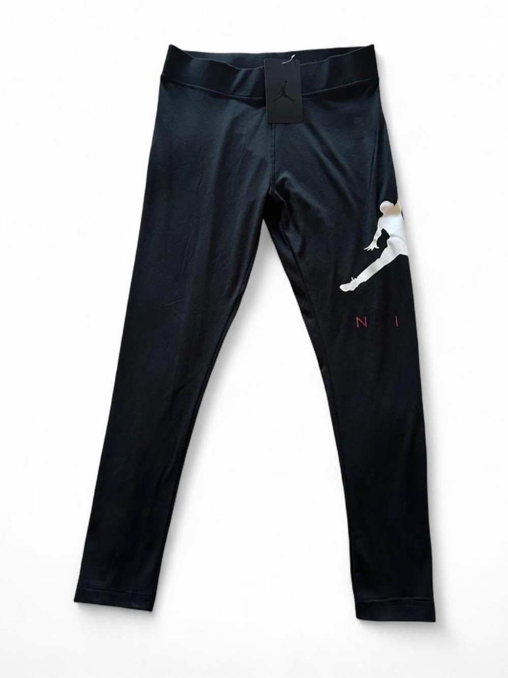 Jordan Girls Jumpman Leggings Black NWT Size [M]